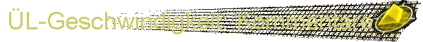 �L-Geschwindigkeit: Kommentare